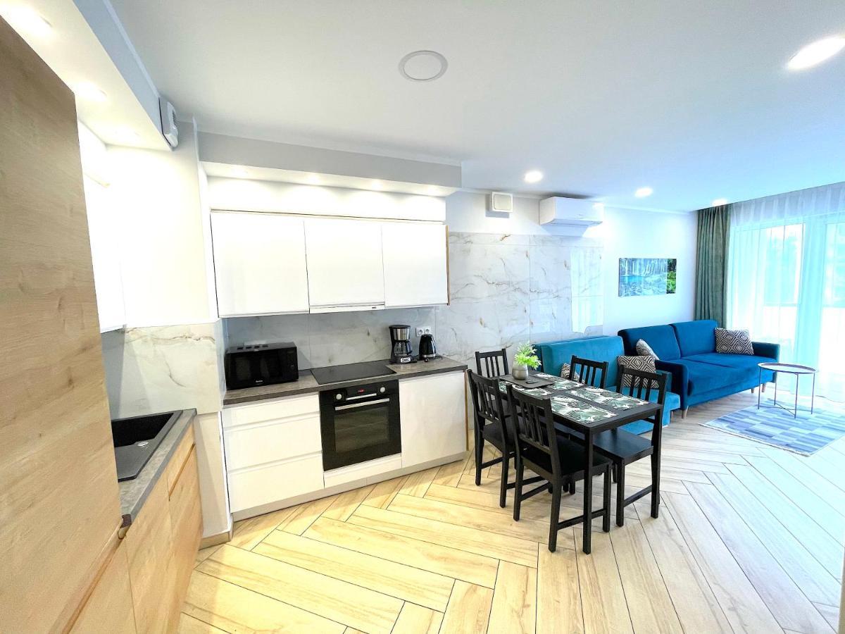 Apartament Superior Blue Przy Plazy- Free Pool, Saunas, Jacuzzi, Fitness, Salzgrotte Kołobrzeg Extérieur photo
