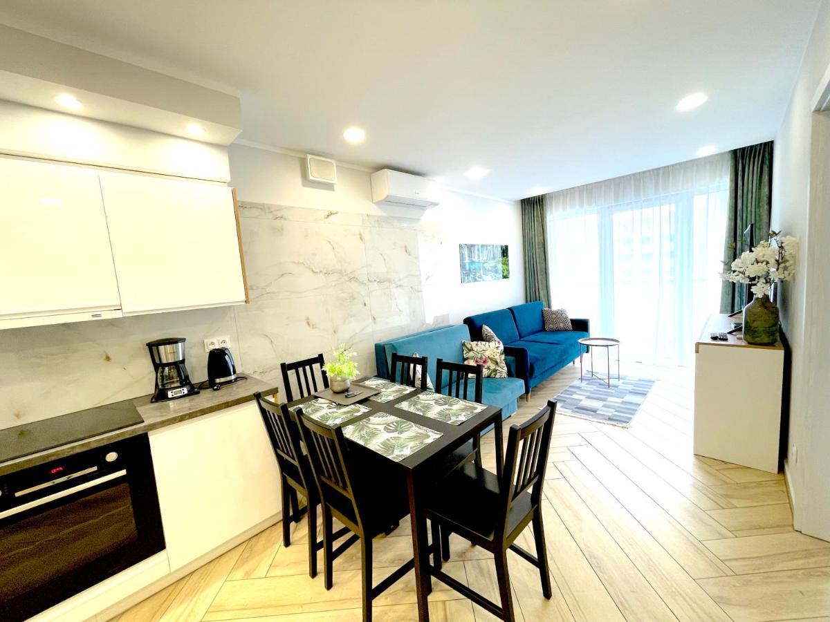 Apartament Superior Blue Przy Plazy- Free Pool, Saunas, Jacuzzi, Fitness, Salzgrotte Kołobrzeg Extérieur photo