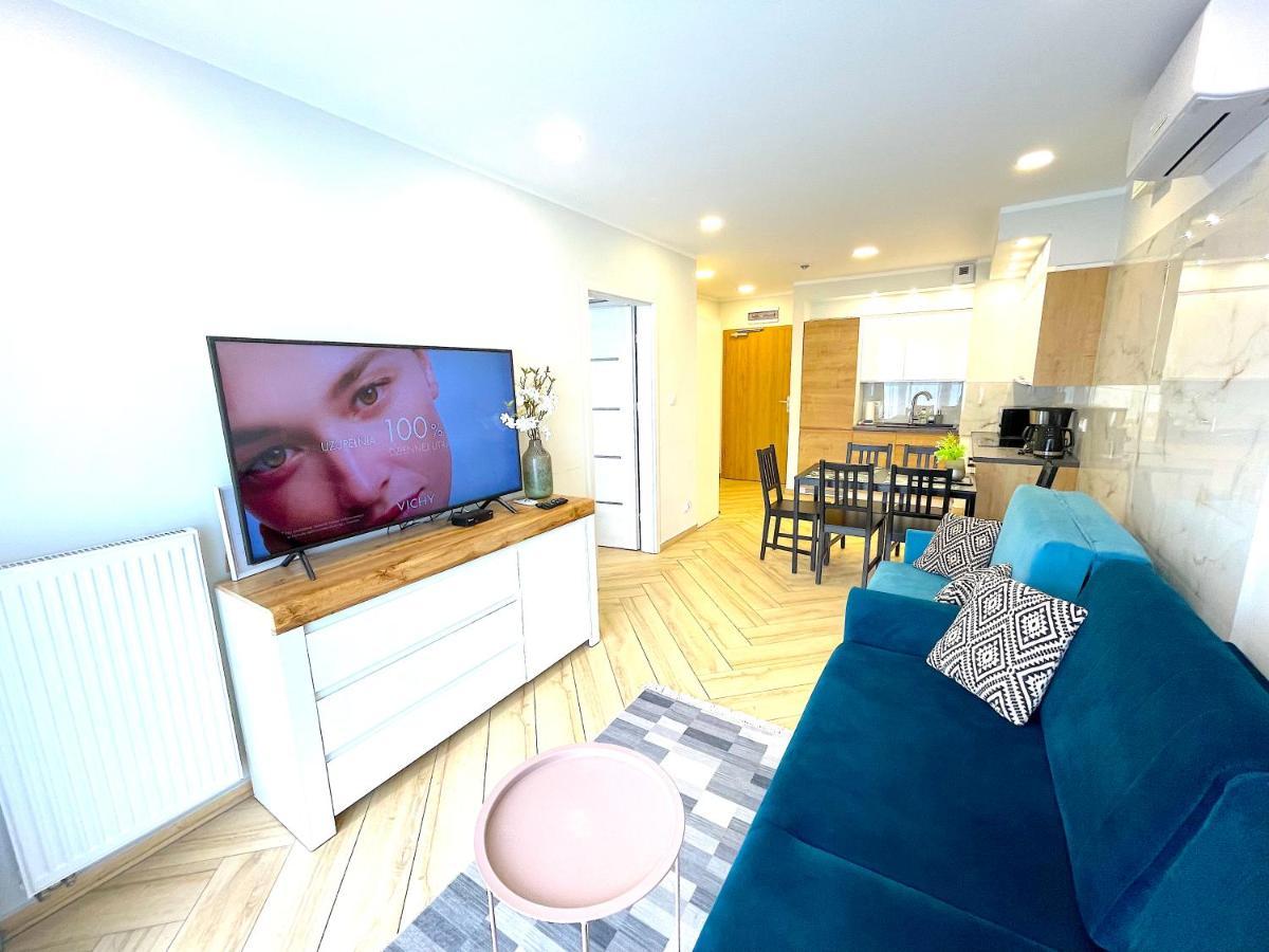 Apartament Superior Blue Przy Plazy- Free Pool, Saunas, Jacuzzi, Fitness, Salzgrotte Kołobrzeg Extérieur photo