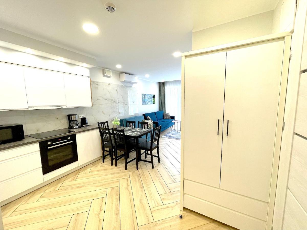 Apartament Superior Blue Przy Plazy- Free Pool, Saunas, Jacuzzi, Fitness, Salzgrotte Kołobrzeg Extérieur photo
