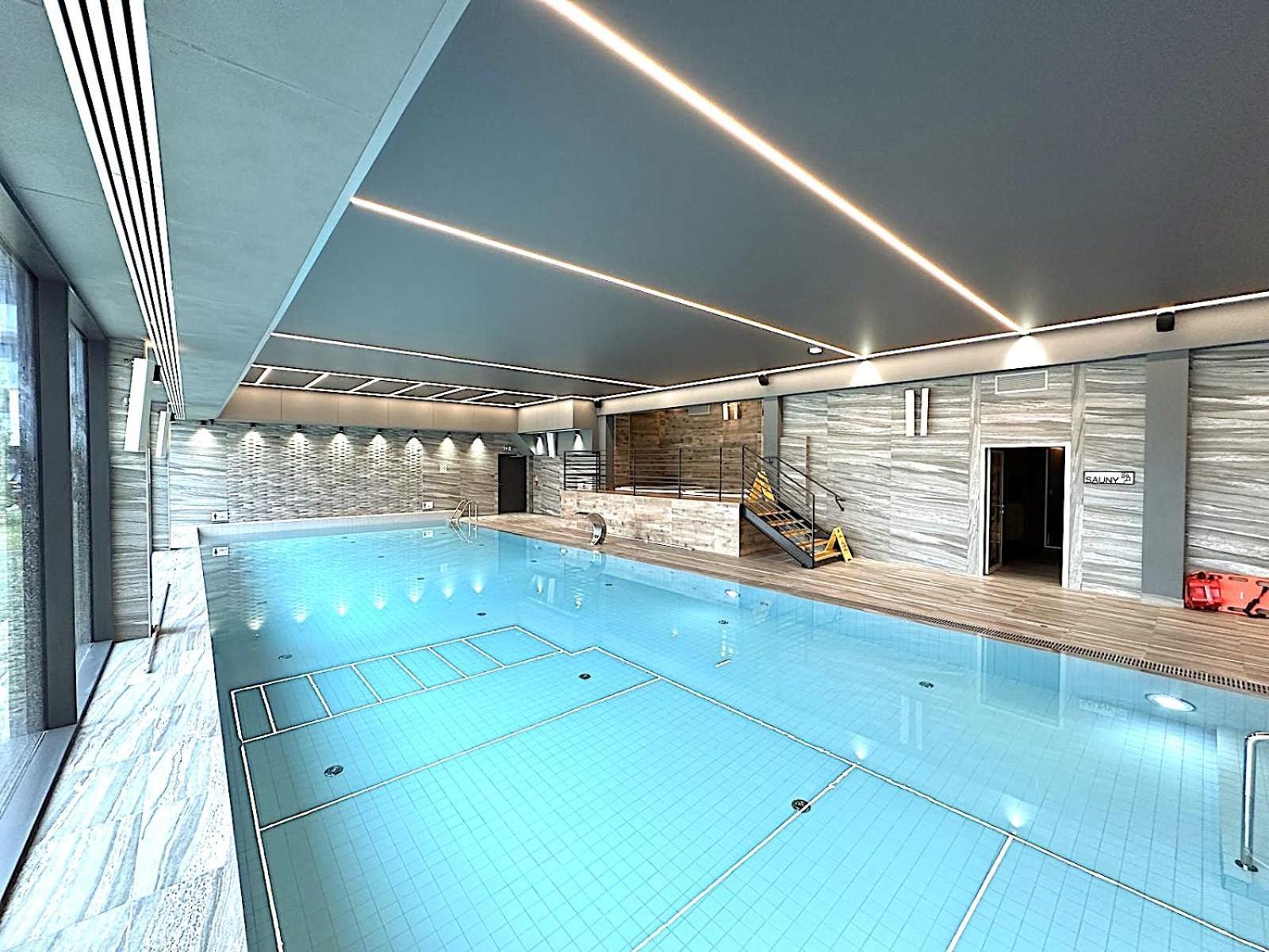 Apartament Superior Blue Przy Plazy- Free Pool, Saunas, Jacuzzi, Fitness, Salzgrotte Kołobrzeg Extérieur photo