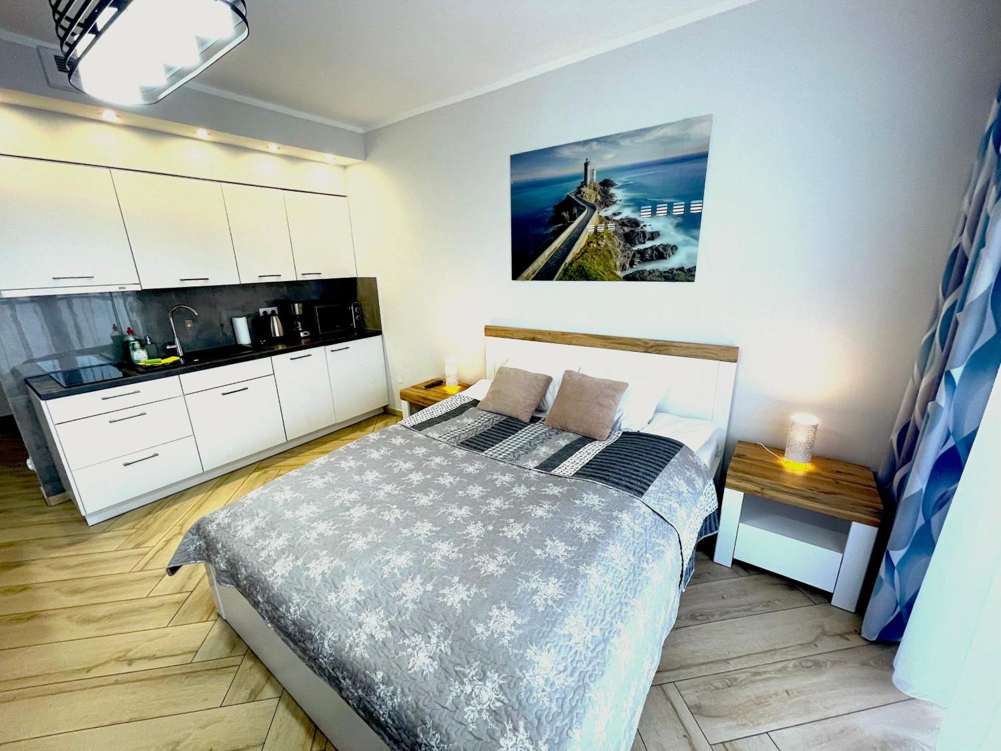 Apartament Superior Blue Przy Plazy- Free Pool, Saunas, Jacuzzi, Fitness, Salzgrotte Kołobrzeg Extérieur photo