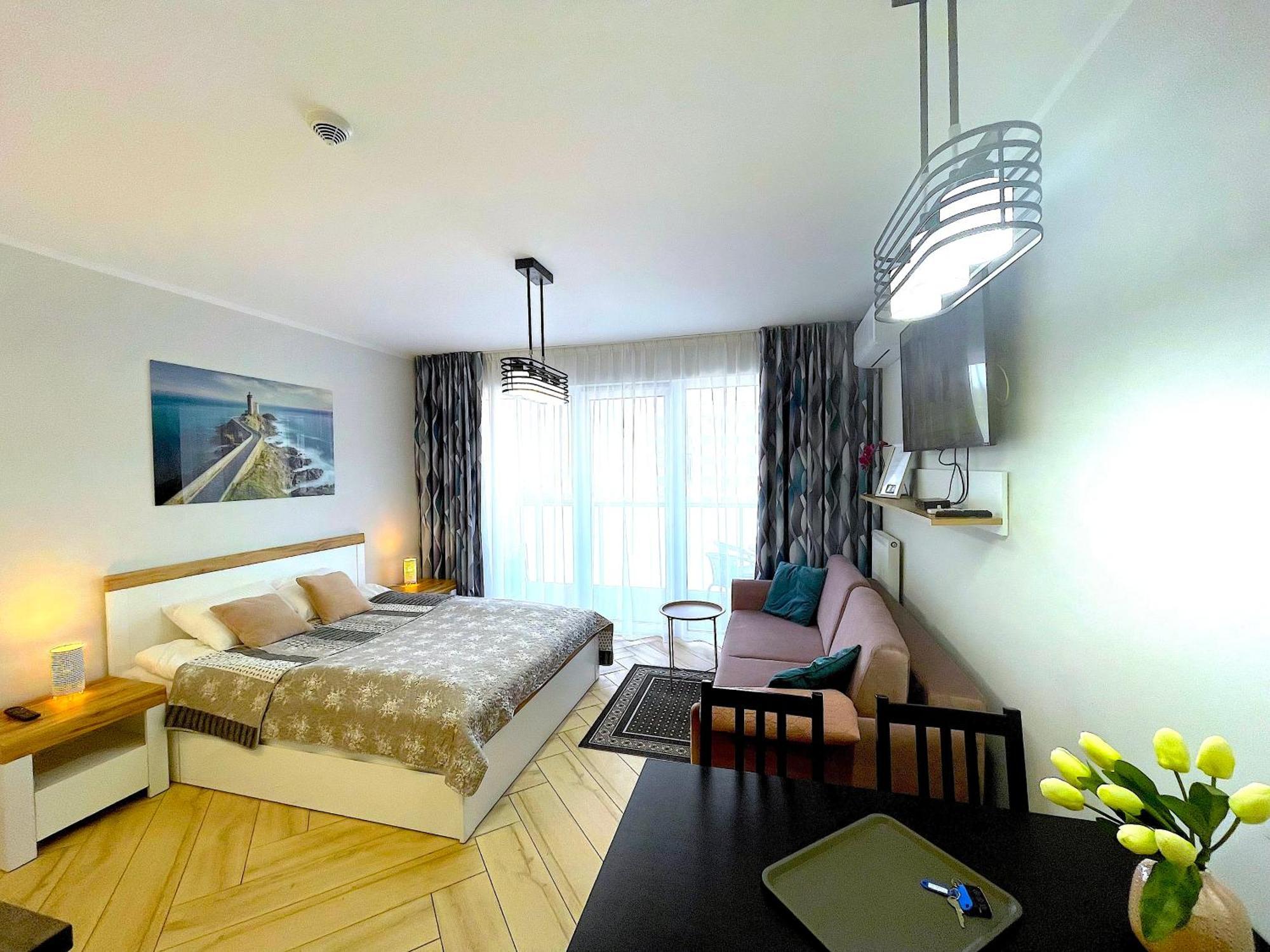 Apartament Superior Blue Przy Plazy- Free Pool, Saunas, Jacuzzi, Fitness, Salzgrotte Kołobrzeg Extérieur photo
